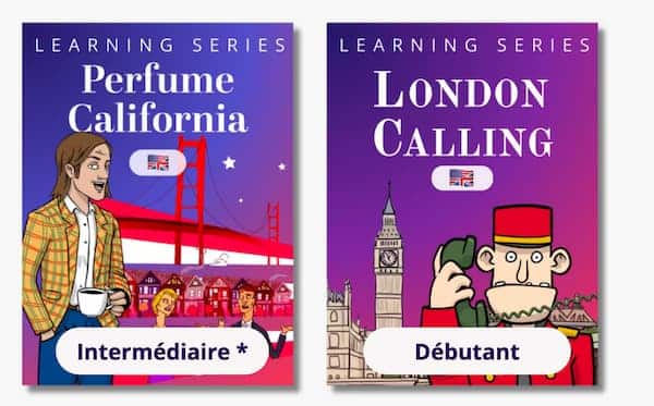 Gymglish LearningSerie pour débutant London Calling